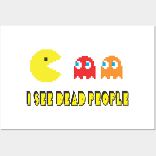 Pacman dead people Posters and Art